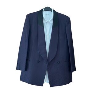 Giordano Basso Tuxedo Made‎ in Italy Men's 48 Blazer 100% Silk